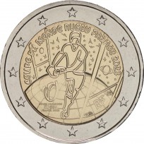 Монета Франция 2 евро 2023 Регби