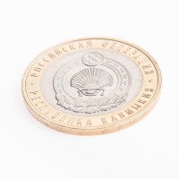 Монета 10 рублей 2009 Калмыкия СПМД