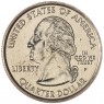 США 25 центов 2001 Нью-Йорк