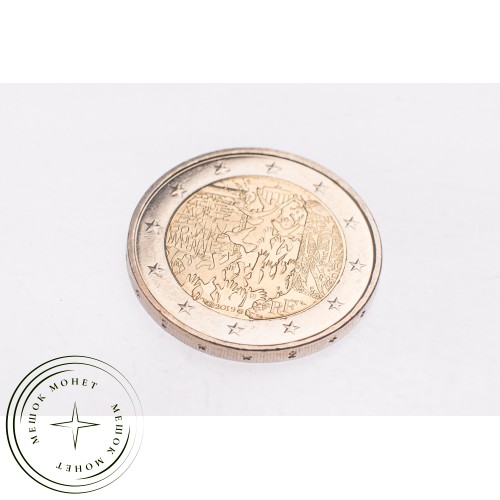 Франция 2 евро 2019 30-летие падения Берлинской стены