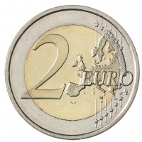 Монета Финляндия 2 евро 2011 200 лет банку