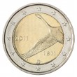 Финляндия 2 евро 2011 200 лет банку