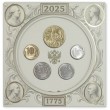 Годовой набор монет России 2025 года ММД