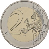 Монета Мальта 2 евро 2023 Коперник