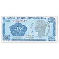 Банкнота Венесуэла 2 боливара 1989
