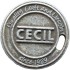 Жетон CECIL