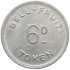 Жетон Великобритания Bell-Fruit Token