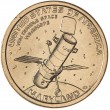 США 1 доллар 2020 Хаббл Мэриленд