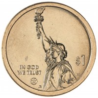 США 1 доллар 2020 Хаббл Мэриленд