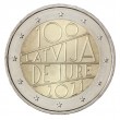 Латвия 2 евро 2021 Латвийская Республика