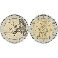 Италия 2 евро 2026 Пинокио