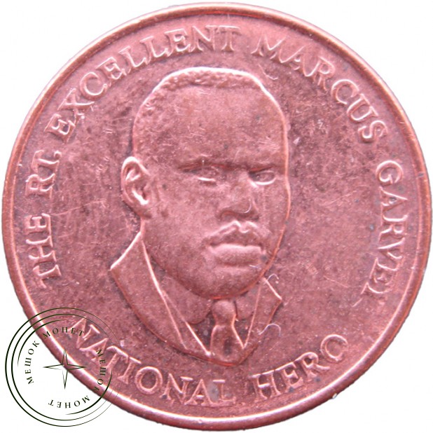 Ямайка 25 центов 2008