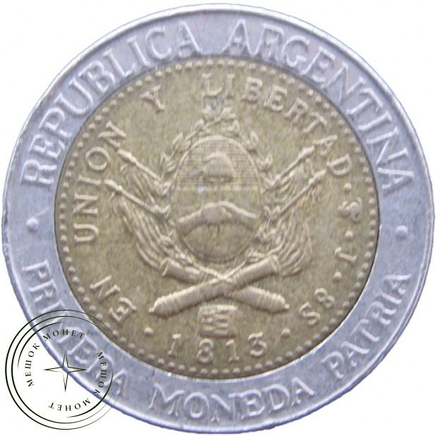 Аргентина 1 песо 2006