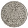 Германия 5 рейхспфеннигов 1905