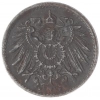 Монета Германия 5 рейхспфеннигов 1918
