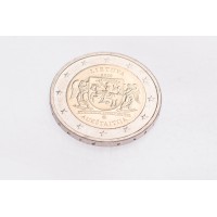Монета Литва 2 евро 2020 Аукштайтия