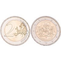 Монета Литва 2 евро 2020 Аукштайтия