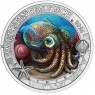 Австрия 3 евро 2024 Гавайский карликовый кальмар (Zwergtintenfisch) — 937046805