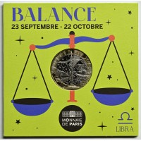 Франция 5 евро 2025 Набор монет знаки зодиака