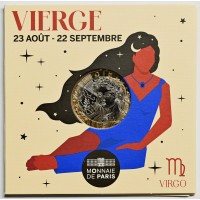 Франция 5 евро 2025 Набор монет знаки зодиака