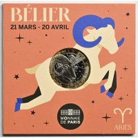 Франция 5 евро 2025 Набор монет знаки зодиака