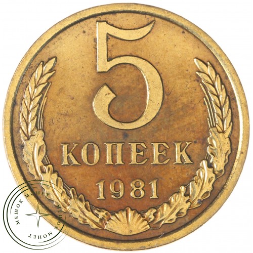 5 копеек 1981 — 937044119