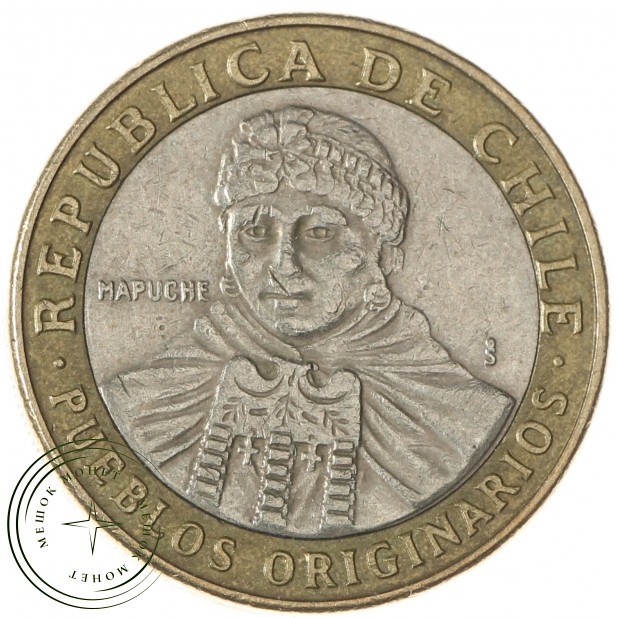 Чили 100 песо 2012