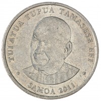 Монета Самоа 10 сене 2011