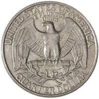 США 25 центов 1997