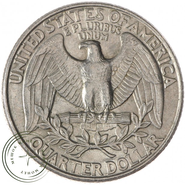 США 25 центов 1997
