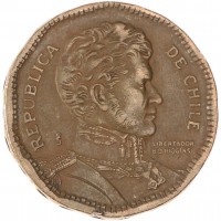 Чили 50 песо 1999