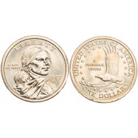 Монета США 1 доллар 2007 Парящий орёл