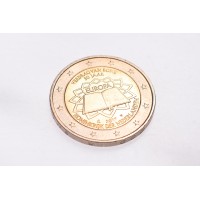 Монета Нидерланды 2 евро 2007 Римский договор