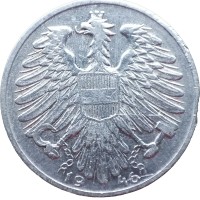 Австрия 1 шиллинг 1946