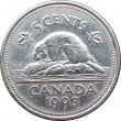 Канада 5 центов 1999