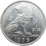 Бельгия 1 франк 1939 — 93701231