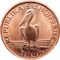 Албания 1 лек 1996