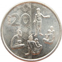 Монета Вануату 20 вату 2015