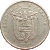 Монета Панама 1/4 бальбоа 2008 50 лет Детской больнице