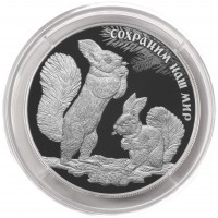 Монета 25 рублей 2023 Белка обыкновенная