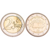 Словения 2 евро 2007 Римский договор