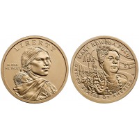 Монета США 1 доллар 2025 Мэри Кавене Пукуи