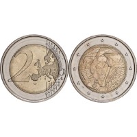 Монета Германия 2 евро 2022 Эразмус