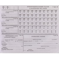 Набор продуктовых карточек СССР