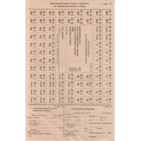 Набор продуктовых карточек СССР