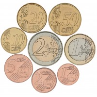 Болгария набор евро 2026 (8 монет)