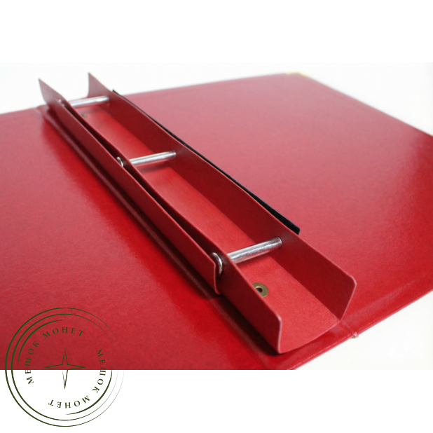 Обложка Собрание коллекционных монет красная — 31415586