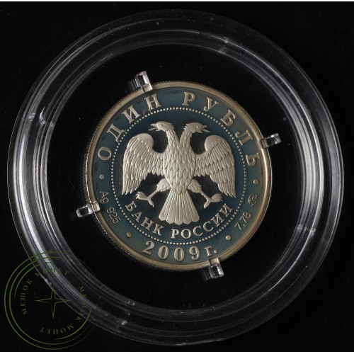 1 рубль 2009 ВВС: Эмблема ВВС