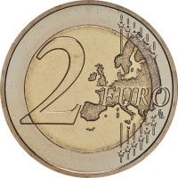 Монета Монако 2 евро 2007 Грейс Келли