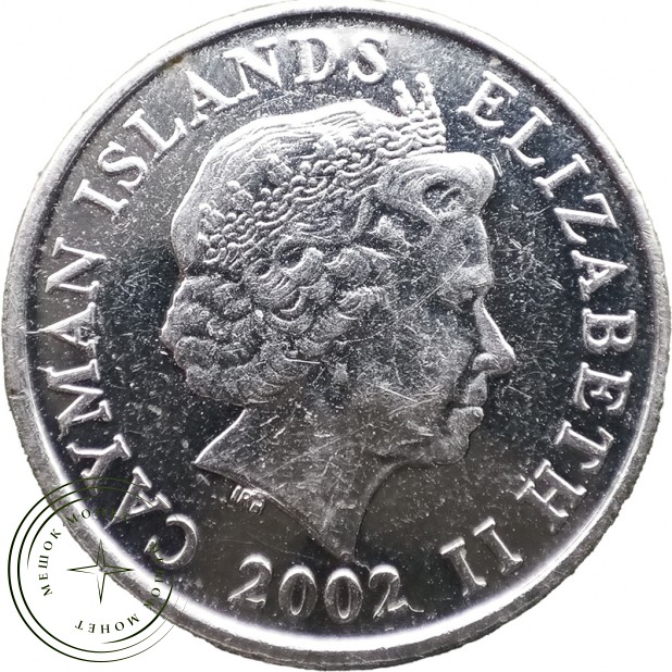 Каймановы острова 10 центов 2002
